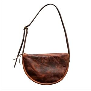 Genuine Directive Slice Handmade Leather Handbag